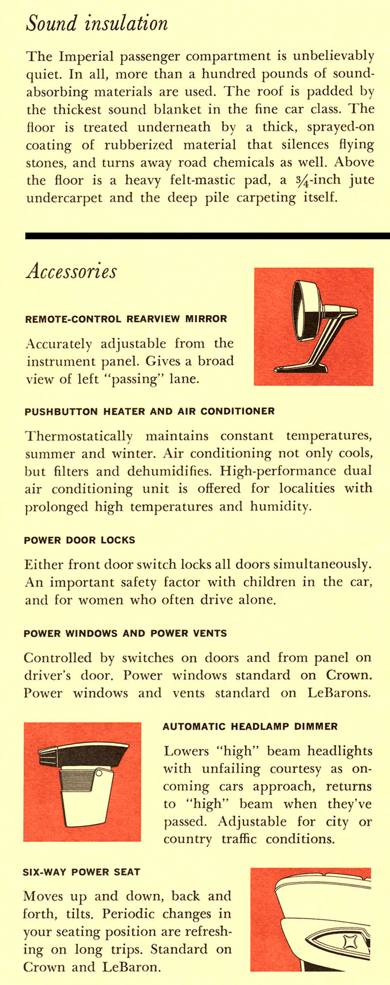 1962 Chrysler Imperial Booklet Page 2